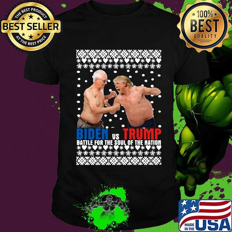 Biden vs trump battle for the soul of the nation shirt Biden vs trump battle for the soul of the nation shirt
