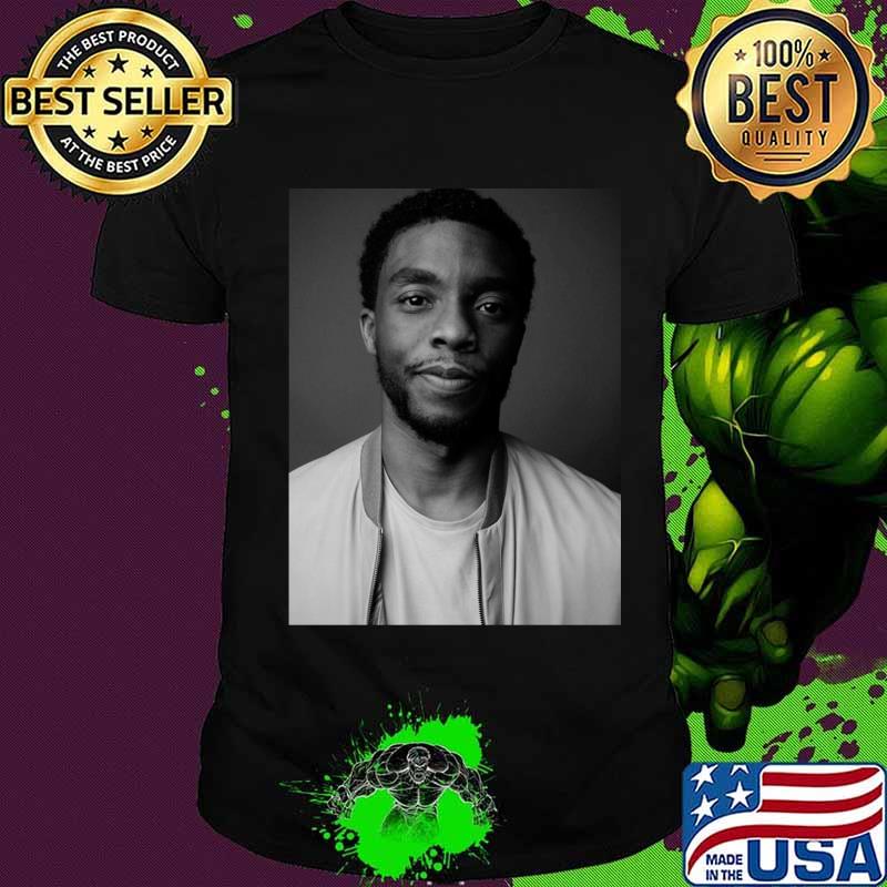 Black panther chadwick Boseman cast picture shirt