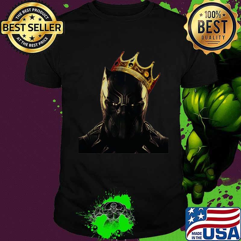 Black panther chadwick Boseman king shirt