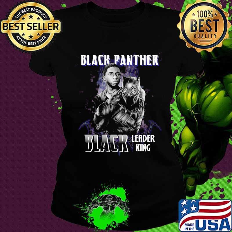Black panther chadwick Boseman rip black leader king s Ladies tee Black panther chadwick Boseman rip black leader king s Ladies tee