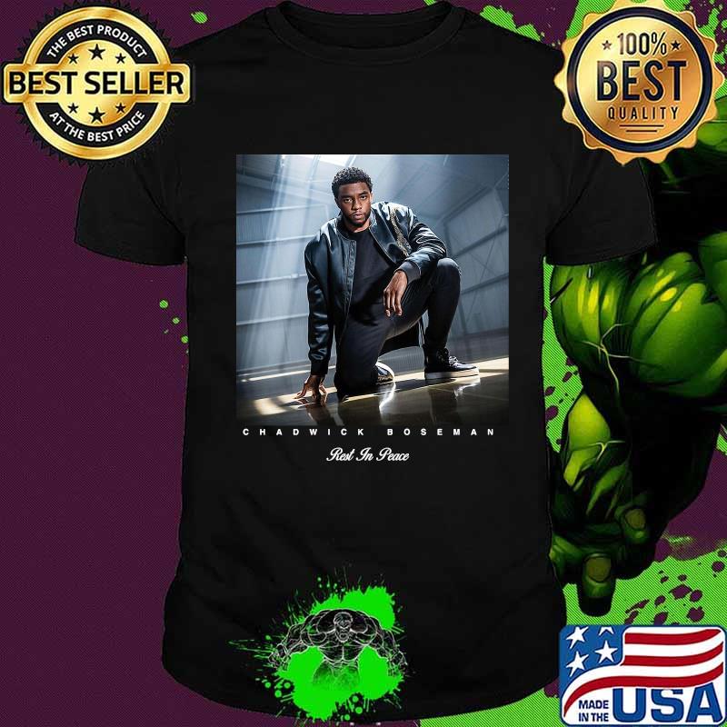 Black panther chadwick est in peace 1977 2020 shirt