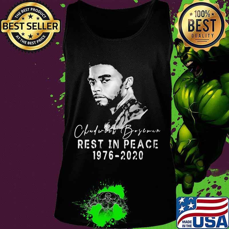 Black panther chadwick rest in peace 1976 2020 signature s Tank top Black panther chadwick rest in peace 1976 2020 signature s Tank top