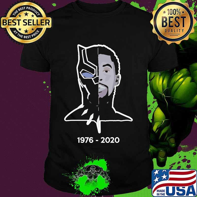 Black panther chadwick rip 1977 2020 shirt