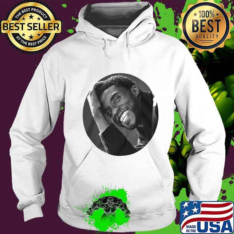 Black panther rip chadwick actor smiling s Hoodie Black panther rip chadwick actor smiling s Hoodie