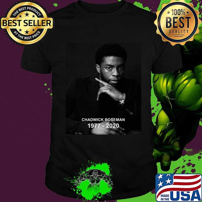 Black panther rip chadwick boseman 1977 2020 picture actor shirt