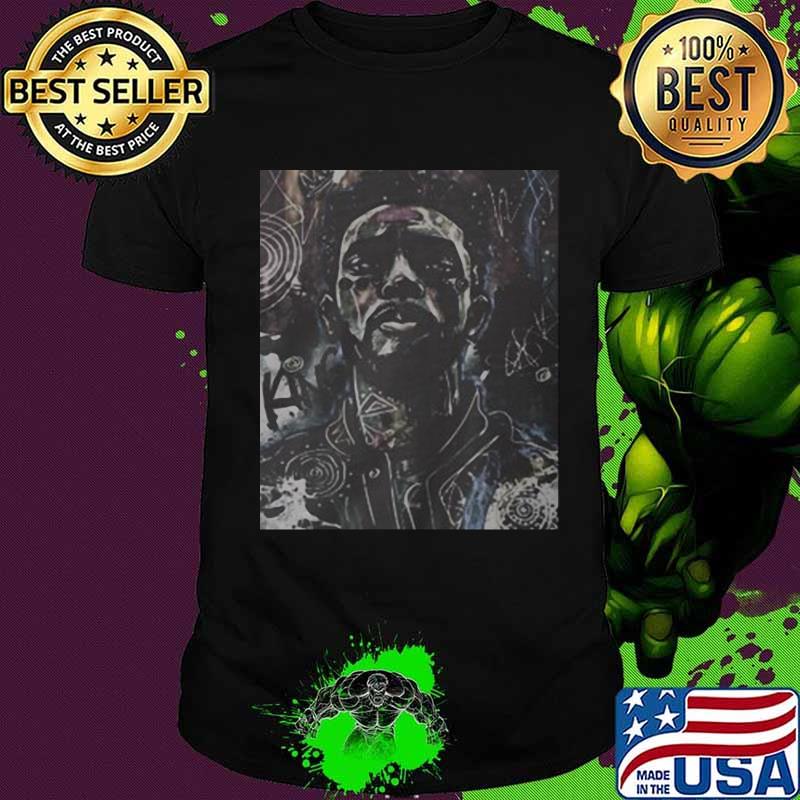 Black panther rip chadwick Boseman rest in power king art shirt