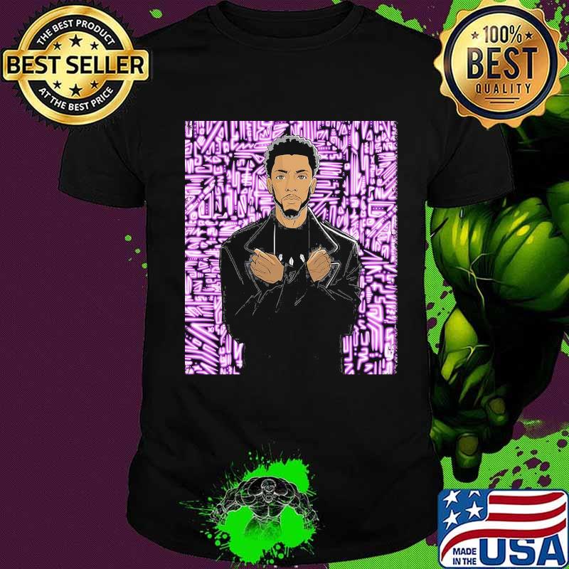 Black panther rip chadwick Boseman rest in power king shirt