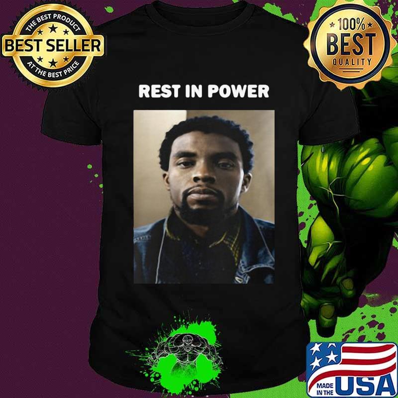 Black panther rip chadwick Boseman rest in power shirt Black panther rip chadwick Boseman rest in power shirt