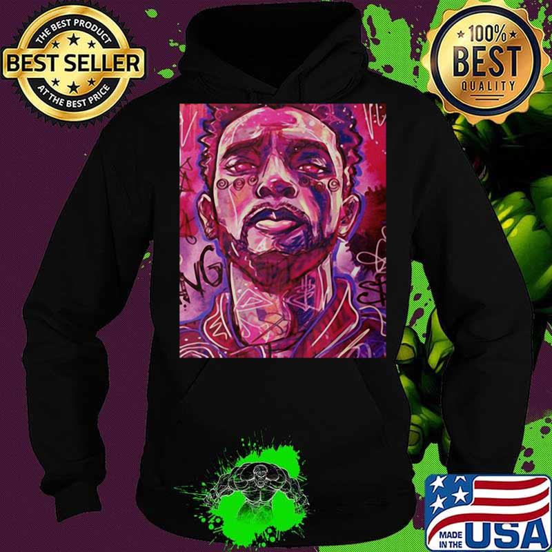 Black panther rip chadwick rest in power king art color s Hoodie Black panther rip chadwick rest in power king art color s Hoodie