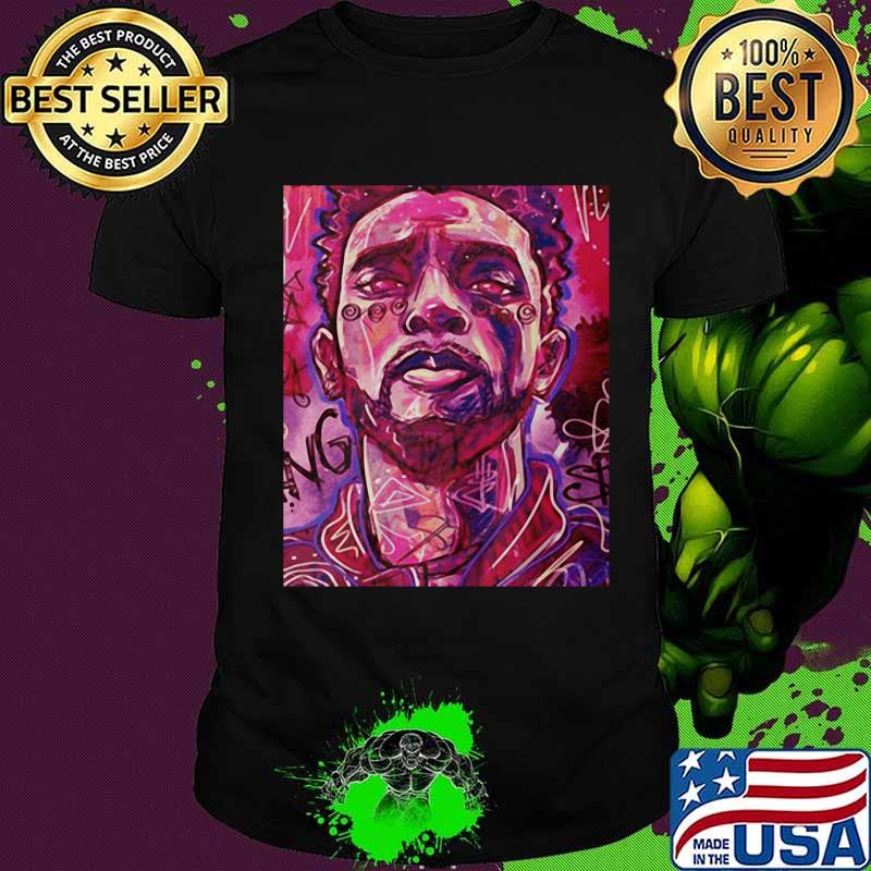 Black panther rip chadwick rest in power king art color shirt