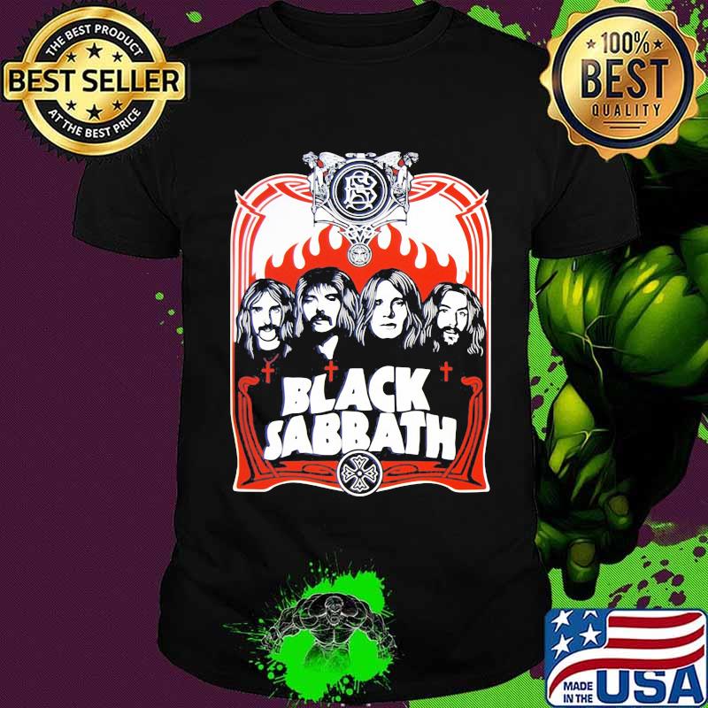 Black sabbath band members shirt