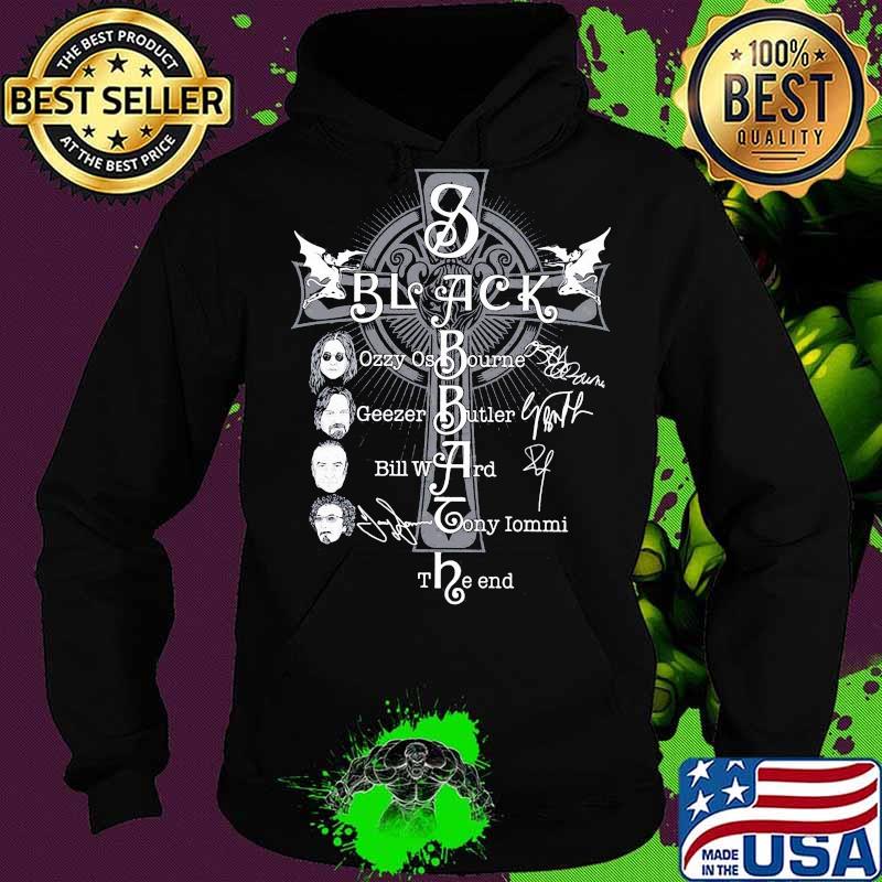 Black sabbath ozzy osbourne geezer butler bill ward tony iommi the end s Hoodie Black sabbath ozzy osbourne geezer butler bill ward tony iommi the end s Hoodie