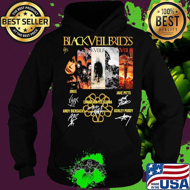Black veil brides band members signatures s Hoodie Black veil brides band members signatures s Hoodie