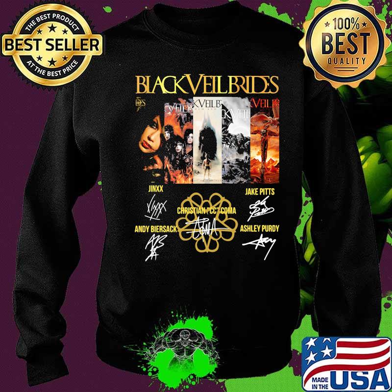 Black veil brides band members signatures s Sweater Black veil brides band members signatures s Sweater