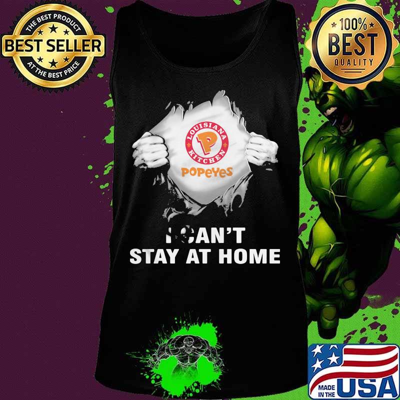 Blood insides popeyes covid-19 2020 i can't stay at home s Tank top Blood insides popeyes covid-19 2020 i can't stay at home s Tank top