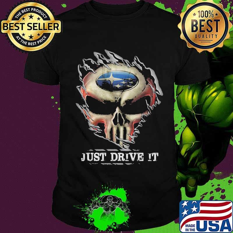 Blood insides skull ford just drive it shirt