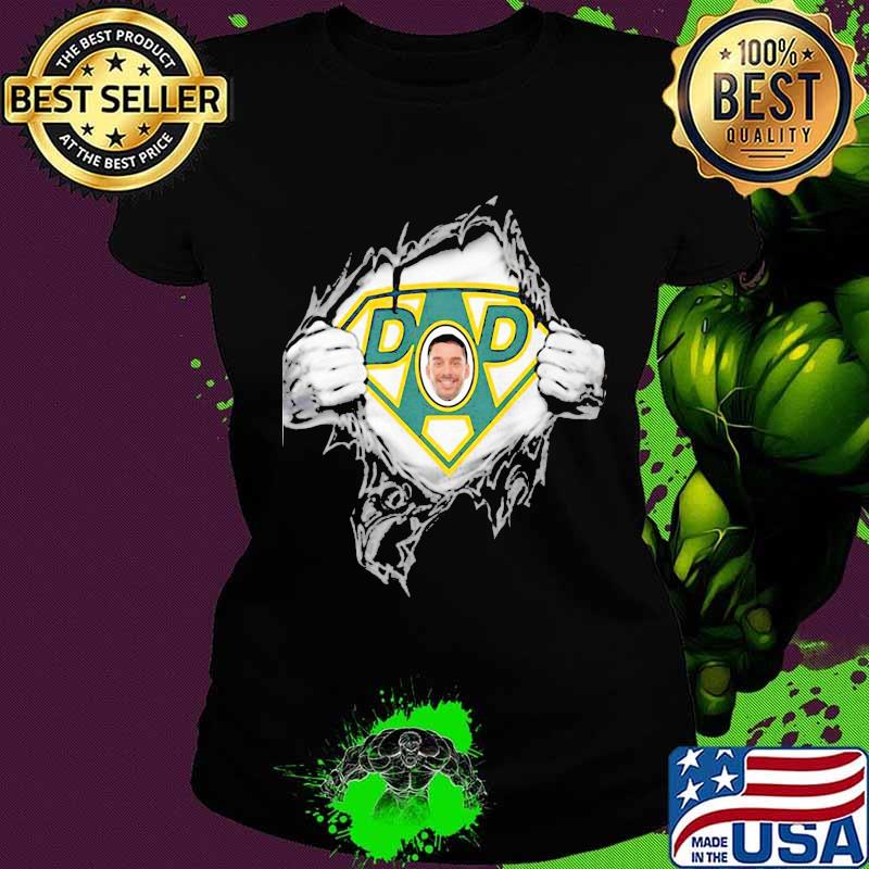 Blood insides superman dad happy father's day s Ladies tee Blood insides superman dad happy father's day s Ladies tee