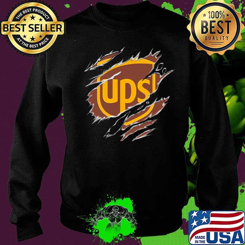 Blood insides ups logo s Sweater Blood insides ups logo s Sweater