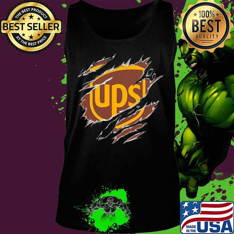 Blood insides ups logo s Tank top Blood insides ups logo s Tank top