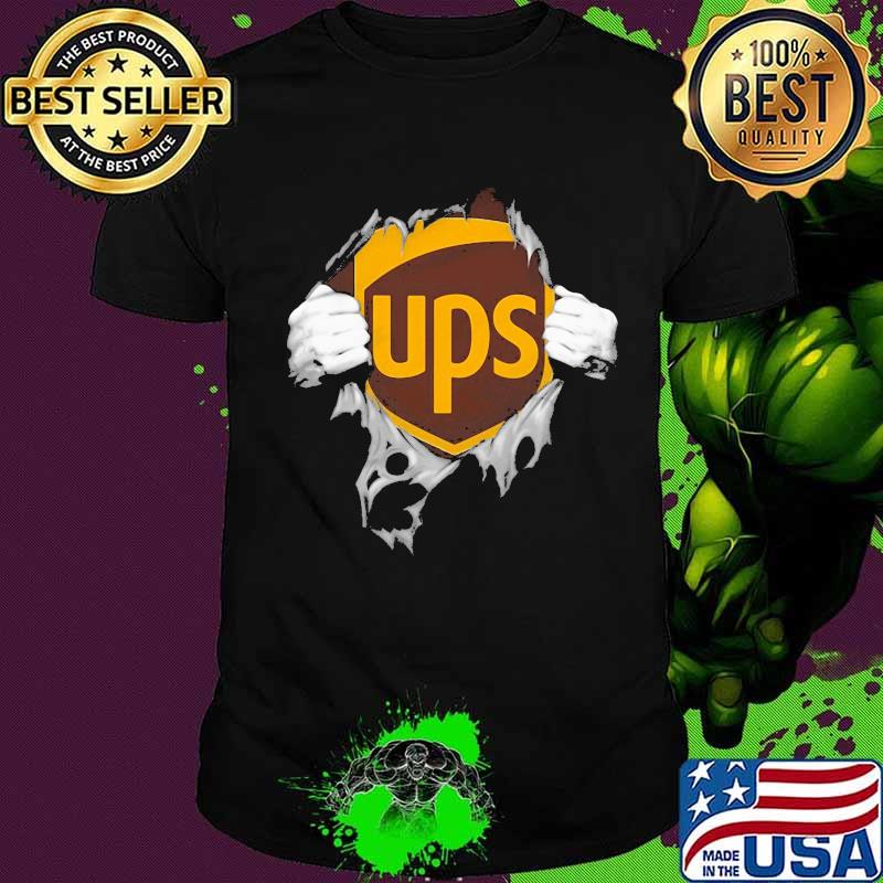 Blood insides ups logo shirt