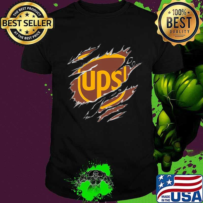 Blood insides ups logo shirt