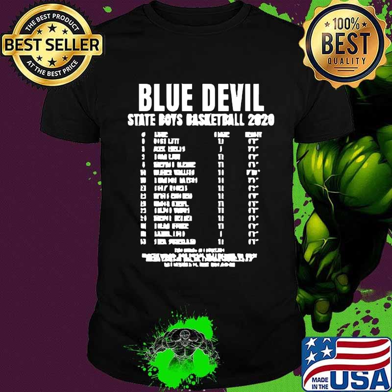 Blue devil state boys basketball 2020 shirt