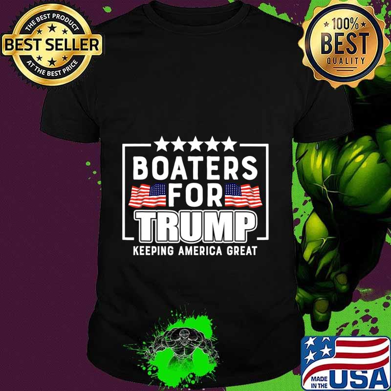 Boaters For Trump 2020 Trump Supporters Boat Parade 2020 T-Shirt