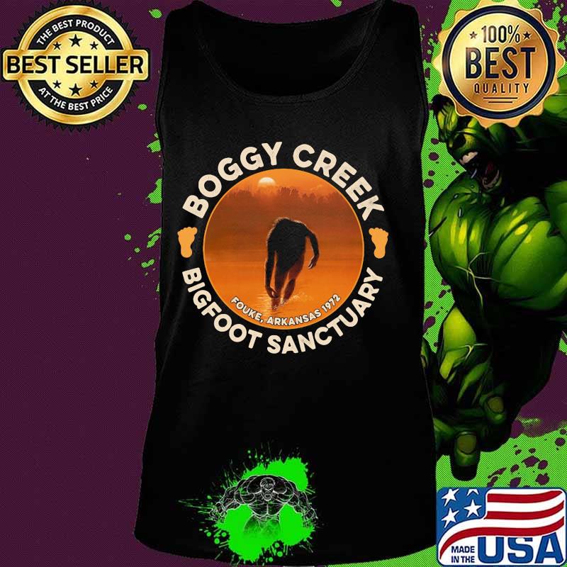 Boggy creek bigfoot sanctuary fouke arkansas 1972 sunset s Tank top Boggy creek bigfoot sanctuary fouke arkansas 1972 sunset s Tank top
