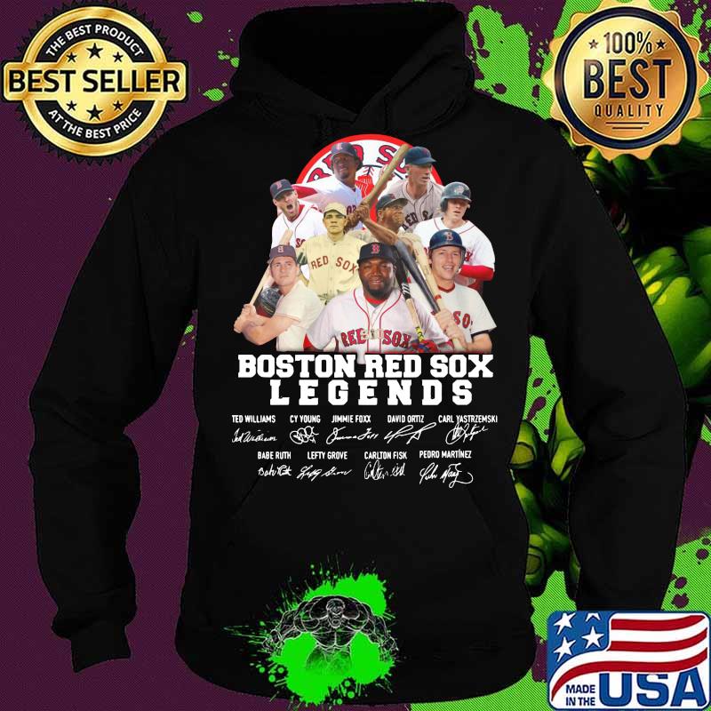 Boston red sox baseball legends players signatures s Hoodie Boston red sox baseball legends players signatures s Hoodie