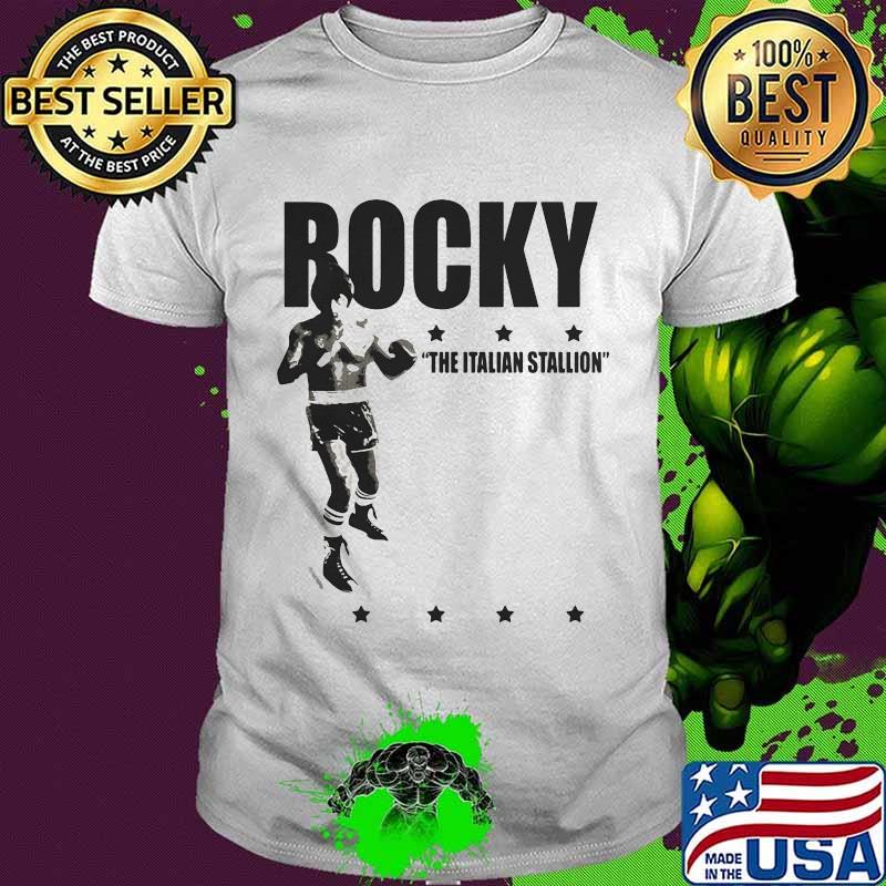 Boxing rocky the italian stallion stars shirt