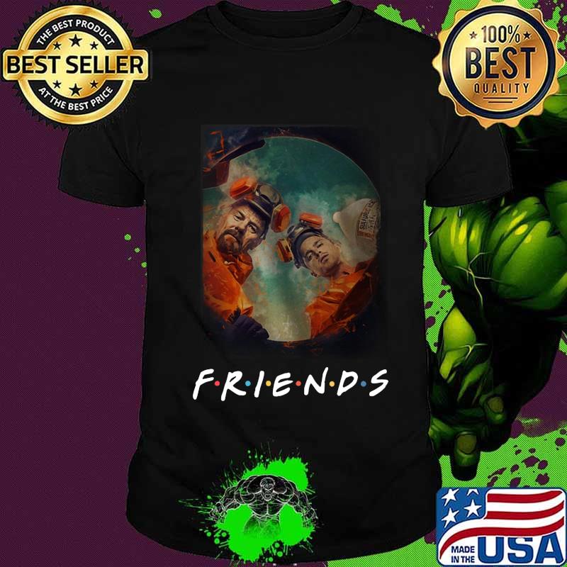 Breaking bad jesse and walt friends shirt