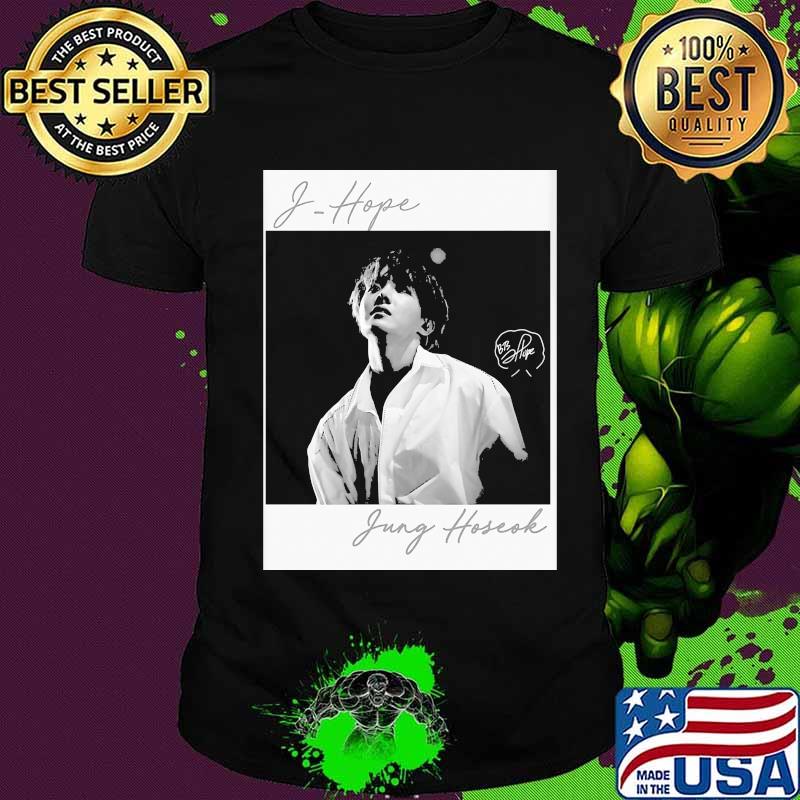 Bts band i hope jung hoseok signature shirt