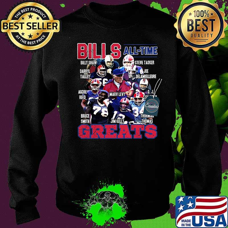 Buffalo bills alll time greats signatures s Sweater Buffalo bills alll time greats signatures s Sweater