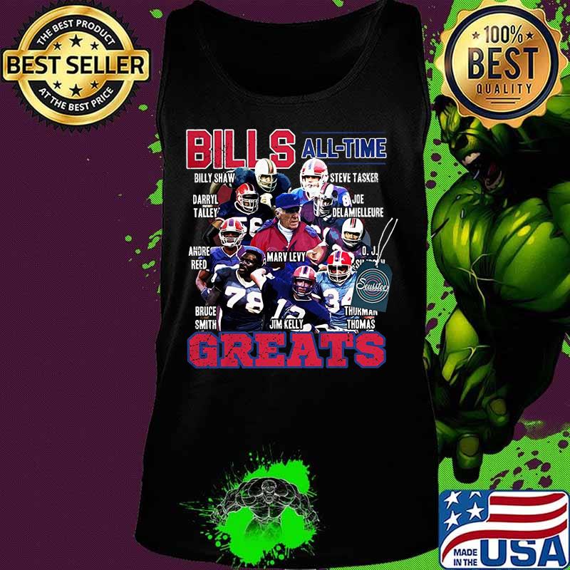 Buffalo bills alll time greats signatures s Tank top Buffalo bills alll time greats signatures s Tank top