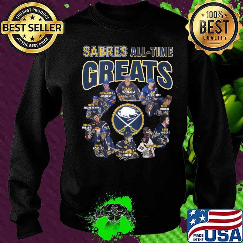 Buffalo sabres hockey all time greats signatures s Sweater Buffalo sabres hockey all time greats signatures s Sweater