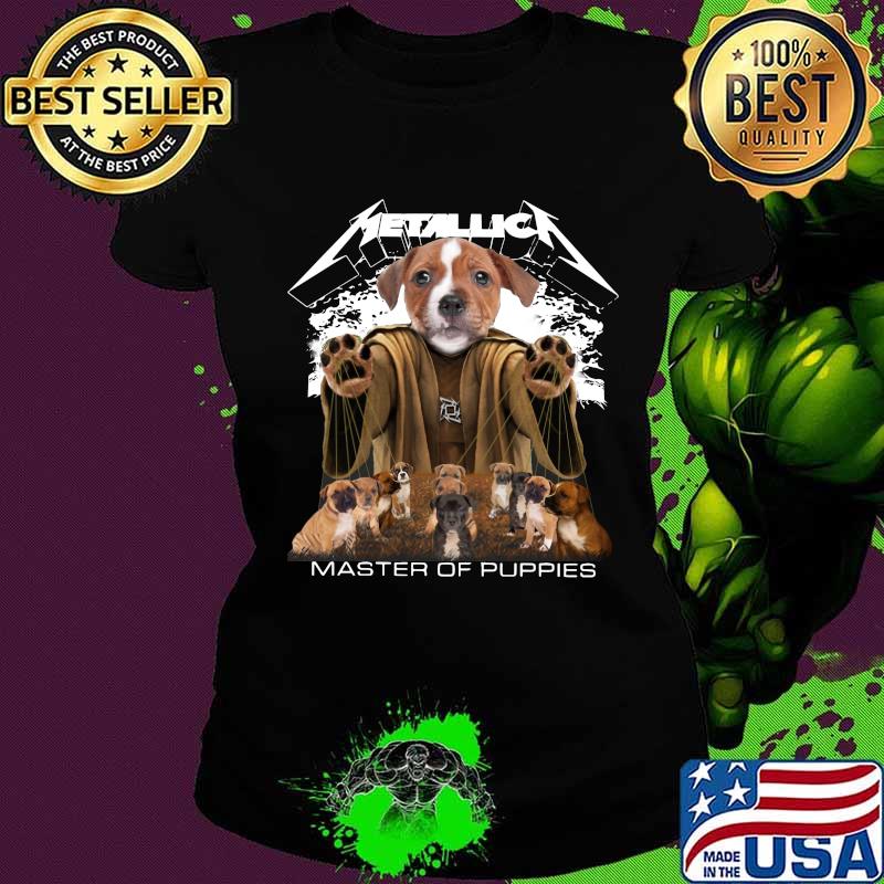 Bull terrier metallica master of puppies s Ladies tee Bull terrier metallica master of puppies s Ladies tee