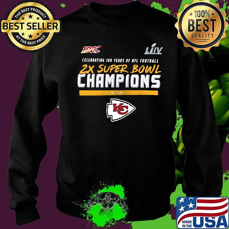 Celebrating 100 years of nfl football 2x super bowl champions kansas city chefs s Sweater Celebrating 100 years of nfl football 2x super bowl champions kansas city chefs s Sweater