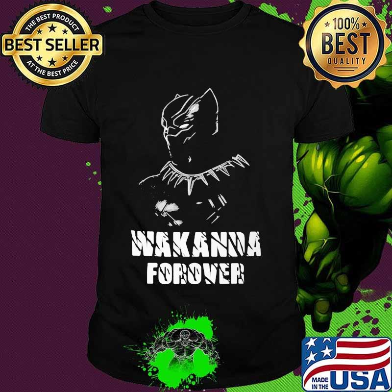 Chadwick black panther wakanda forever shirt