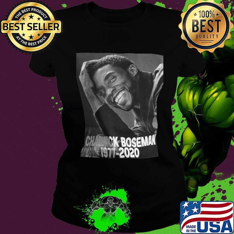Chadwick boseman rip black panther actor 1976 2020 s Ladies tee Chadwick boseman rip black panther actor 1976 2020 s Ladies tee
