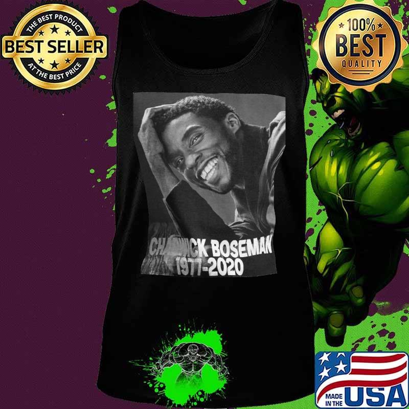 Chadwick boseman rip black panther actor 1976 2020 s Tank top Chadwick boseman rip black panther actor 1976 2020 s Tank top