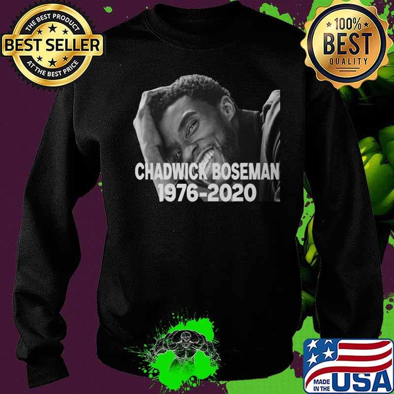 Chadwick boseman rip black panther actor 1977 2020 smiling picture s Sweater Chadwick boseman rip black panther actor 1977 2020 smiling picture s Sweater