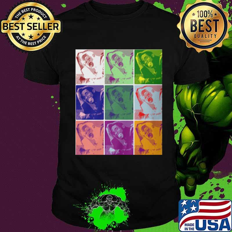 Chadwick boseman rip black panther actor art color shirt