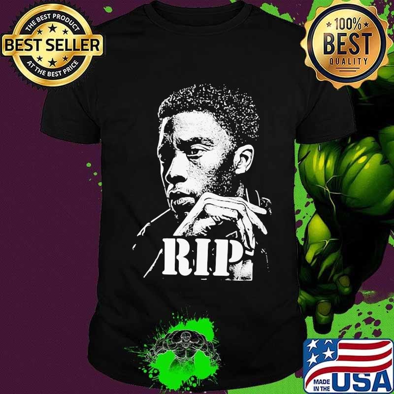 Chadwick boseman rip black panther actor shirt