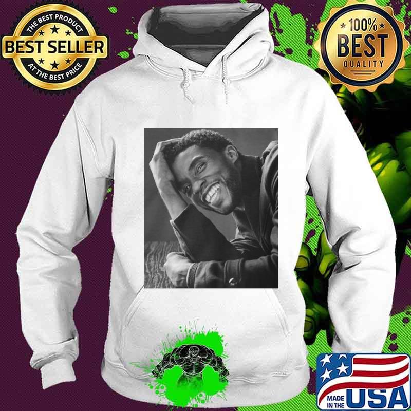 Chadwick rip black panther actor smiling picture s Hoodie Chadwick rip black panther actor smiling picture s Hoodie
