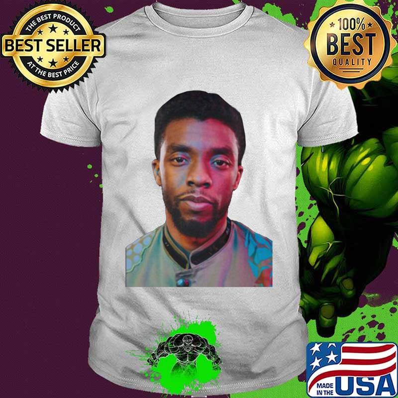 Chadwick rip black panther art color shirt