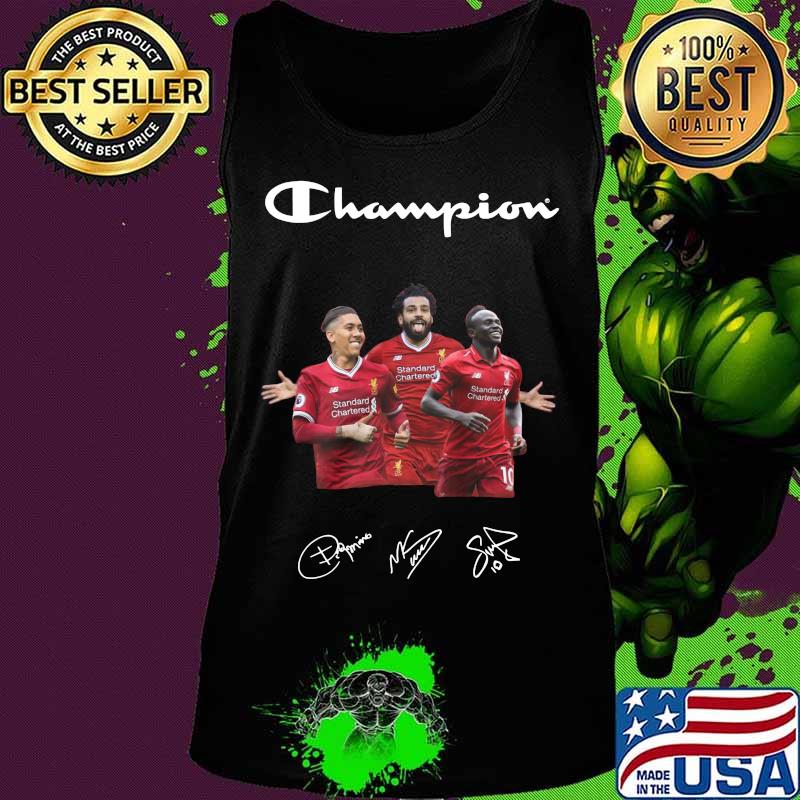 Champions liverpool football club player signatures s Tank top Champions liverpool football club player signatures s Tank top