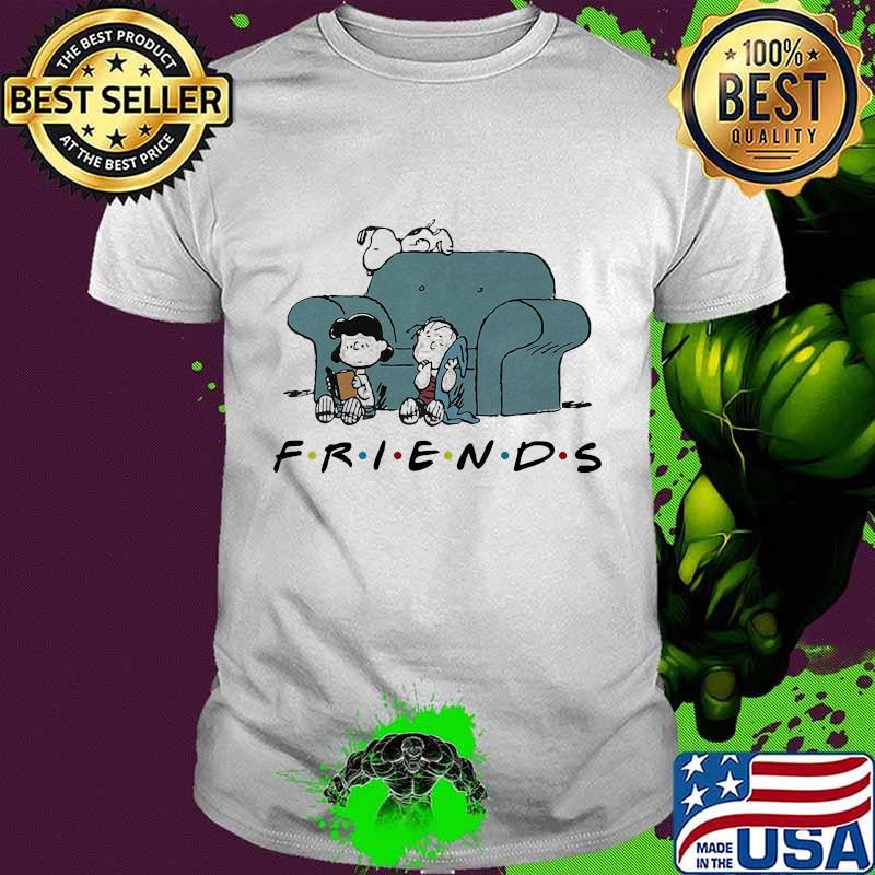 Charlie brown and snoopy friends shirt