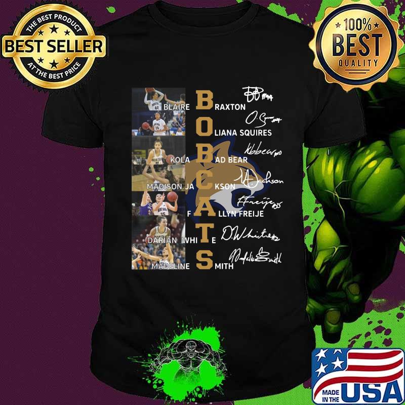 Charlotte hornets basketball players signatures shirt