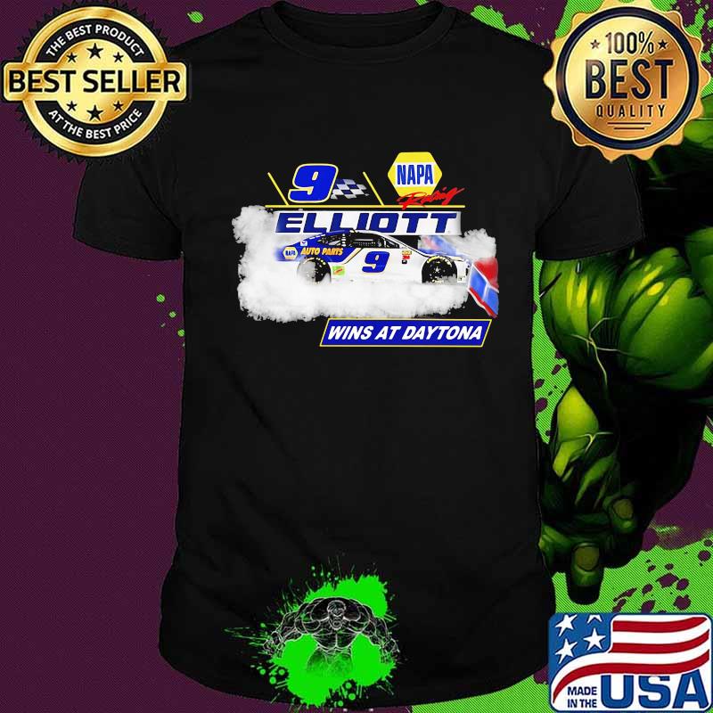 Chase elliott 9 wins at daytona napa racing shirt
