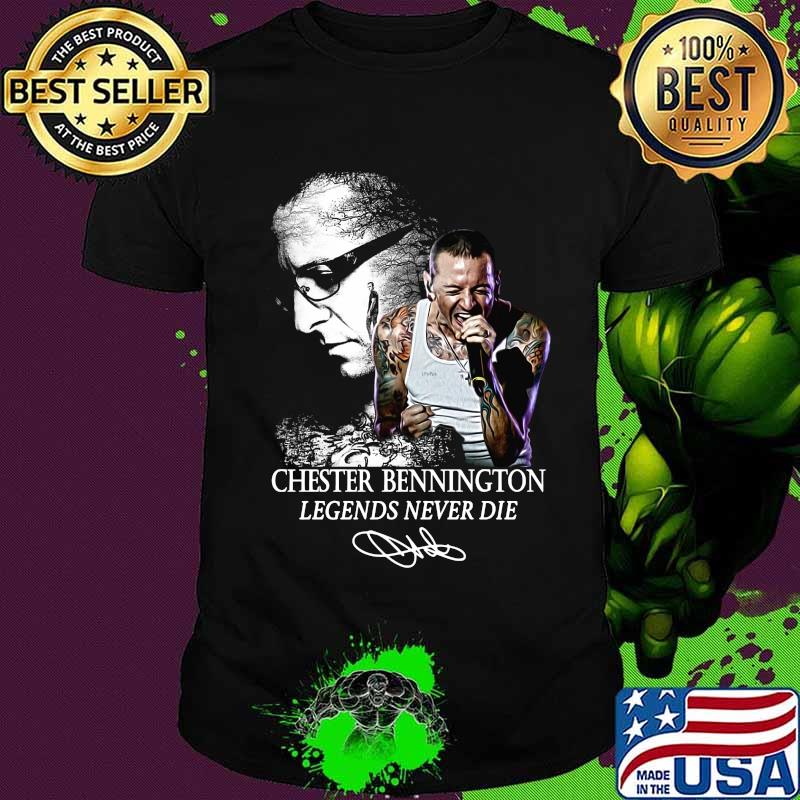 Chester bennington legends never die signature shirt